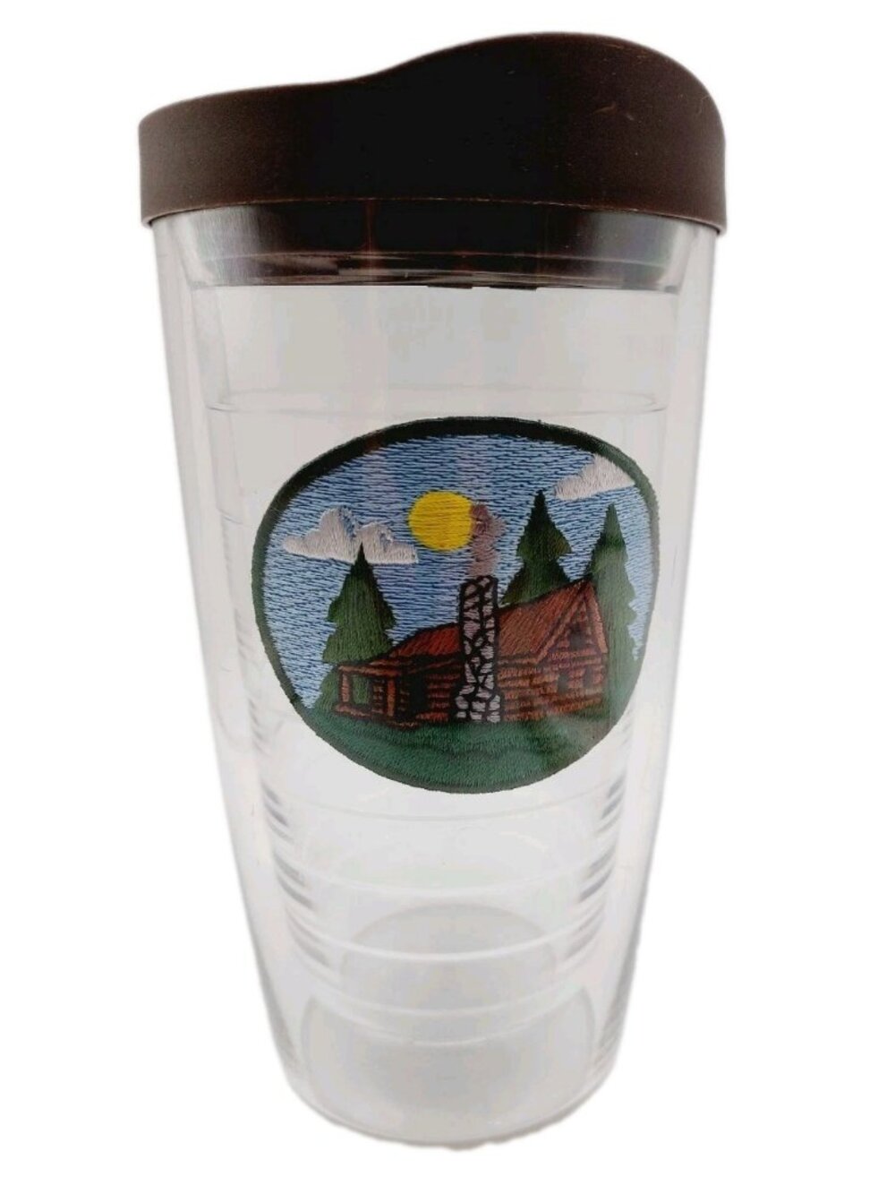 Tervis Tumbler 16oz Insulated with Lid Lodge Woods Forest USA